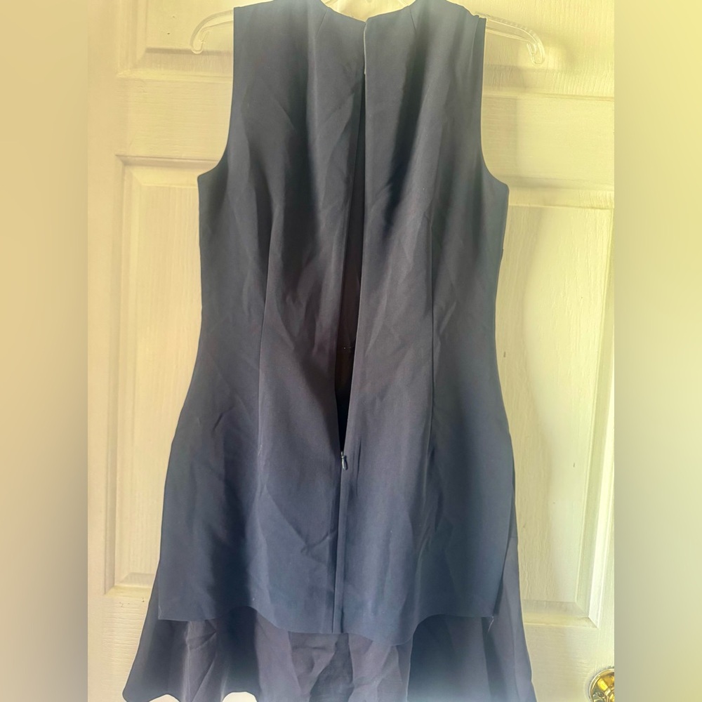 THEORY Malkan Admiral Crepe Sleeveless Sheath Dress - Picture 9 of 9